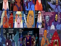 A Casa Caiu He-man!  Tirinhas do Mago