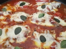 Faa um delicioso medalho de mignon  parmegiana (de So Paulo)