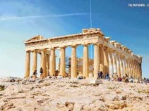 7 GIFS MOSTRAM A RECONSTRU��O DE MONUMENTOS FAMOSOS EM RU�NAS