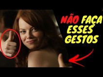 Gestos normais no Brasil mas proibidos no exterior