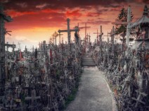 A Colina das Cruzes na Litu�nia; s�mbolo de resili�ncia e religiosidade