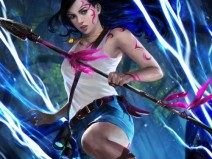 As ilustra��es de fantasia com belas mulheres de Caterina Kalymniou