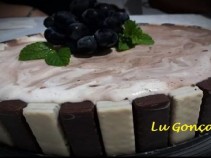 Torta de sorvete receita com bis.