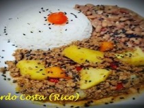 Carne mo�da com batatinha, receita de v�!