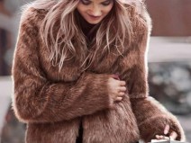 Casaco de pelo no inverno pand�mico!