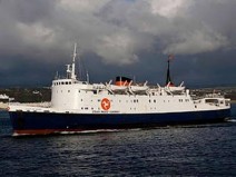 A opera��o ferry entre Madeira e Porto Santo.