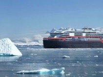 MS �Roald Amundsen� atingiu o ponto mais a sul no C�rculo Ant�rtico