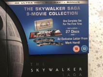 QUE TAL UMA OLHADA NO BOX DA SKYWALKER SAGA 4K ULTRA HD