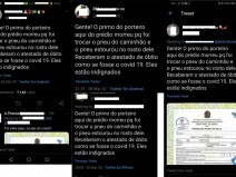 Pneu estoura e mata o primo do porteiro, mas atestado de bito  de coronavrus! Ser? 