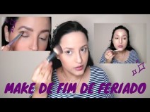 Tutorial de maquiagem para fim de feriado