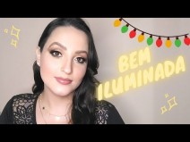 Maquiagem bem iluminada para o fim de ano