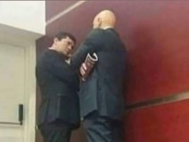 O ex-ministro S�rgio Moro foi flagrado conversando com o ministro do STF Alexandre de Moraes?