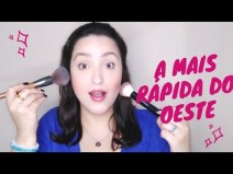 A maquiagem mais r�pida e f�cil do mundo