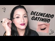 Como fazer Delineado Gatinho - Iniciantes