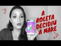 A roleta decidiu a minha maquiagem