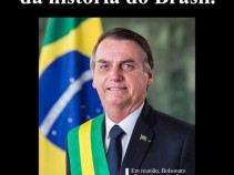 Capa da Folha de S�o Paulo de 23/05/2020 elogiou o presidente Jair Bolsonaro?