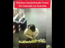 Vdeo mostra chineses cuspindo para espalhar o coronavrus pelo mundo! Ser verdade? 
