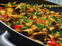 Berinjela refogada, experimente!