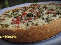 Torta sufl� de br�colis