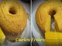 Bolo de farinha de milho, confira!