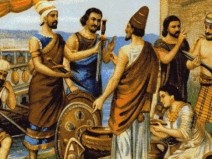 Fen�cios - Grandes navegadores e inventores do alfabeto