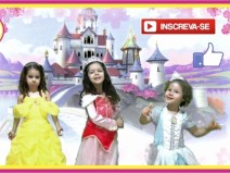 V�deo infantil, princesas da disney / regra de conduta, Disney Princess , quer ser princesa disney