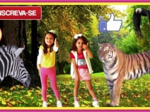 Os animais - Aprender os animais selvagens, animais da fazenda. Nomes dos animais, sons para crian�a