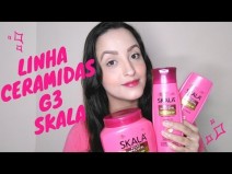Testando a linha Ceramidas G3 da Skala