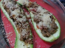 Gastronomia  Receita de abobrinha recheada