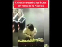 V�deo mostra chineses cuspindo para espalhar o coronav�rus pelo mundo! Ser� verdade? 
