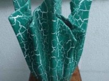 Como fazer vasos de cimento e toalhas