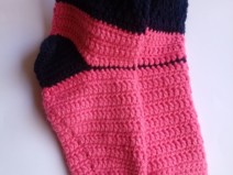 Passo a passo - Meia de l�