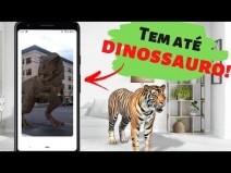 Animais em 3D dentro da sua casa! 