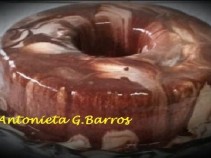 Bolo de sorvete de nozes!